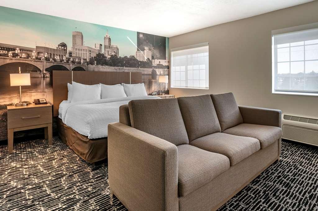 Clarion Pointe Indianapolis Airport Otel Plainfield Oda fotoğraf