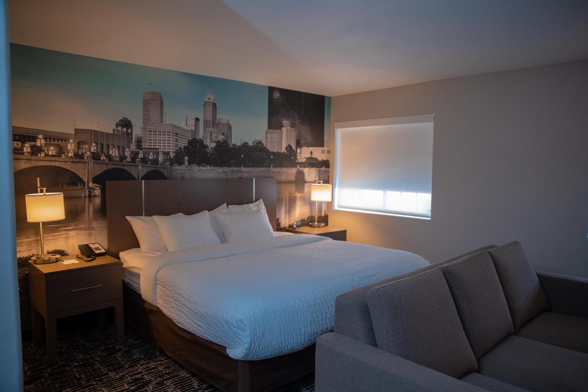 Clarion Pointe Indianapolis Airport Otel Plainfield Oda fotoğraf